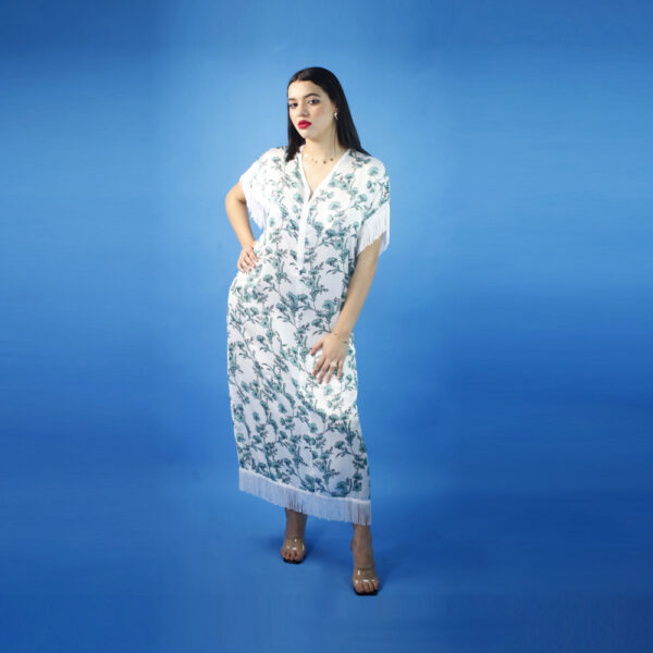 Flora Print Caftan